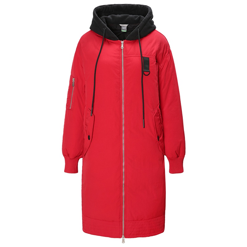 高梵（GOLDFARM）秋冬中长款韩版休闲保暖羽绒服女羽绒外套