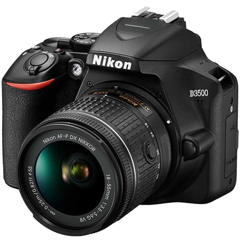 尼康(Nikon)数码单反相机D3500 18-55 单镜头套装 礼包版 2420万像素 3.0英寸 D3400升级版
