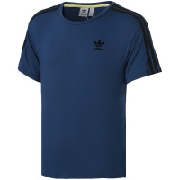 【自营】adidas阿迪达斯三叶草女子短袖上衣休闲运动短袖T恤CE3718 30 CE3718暗靛蓝S18