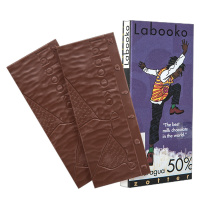 Zotter50%尼加拉瓜双片系列牛奶巧克力70g