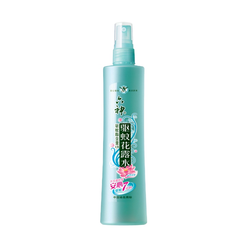 企购优品六神驱蚊喷雾花露水180ml（ 清新花香 ）