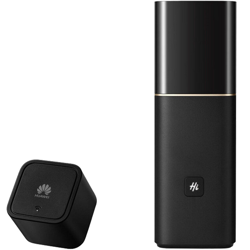 华为(HUAWEI)Q1 450Mbps无线路由器创新子母路由/wifi覆盖无忧/支持1拖7/三重安全防护/(雅黑色)
