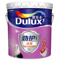 多乐士(Dulux)劲护无添加竹炭洁盾墙面漆内墙乳胶漆 墙面漆 油漆涂料A8305白色18L