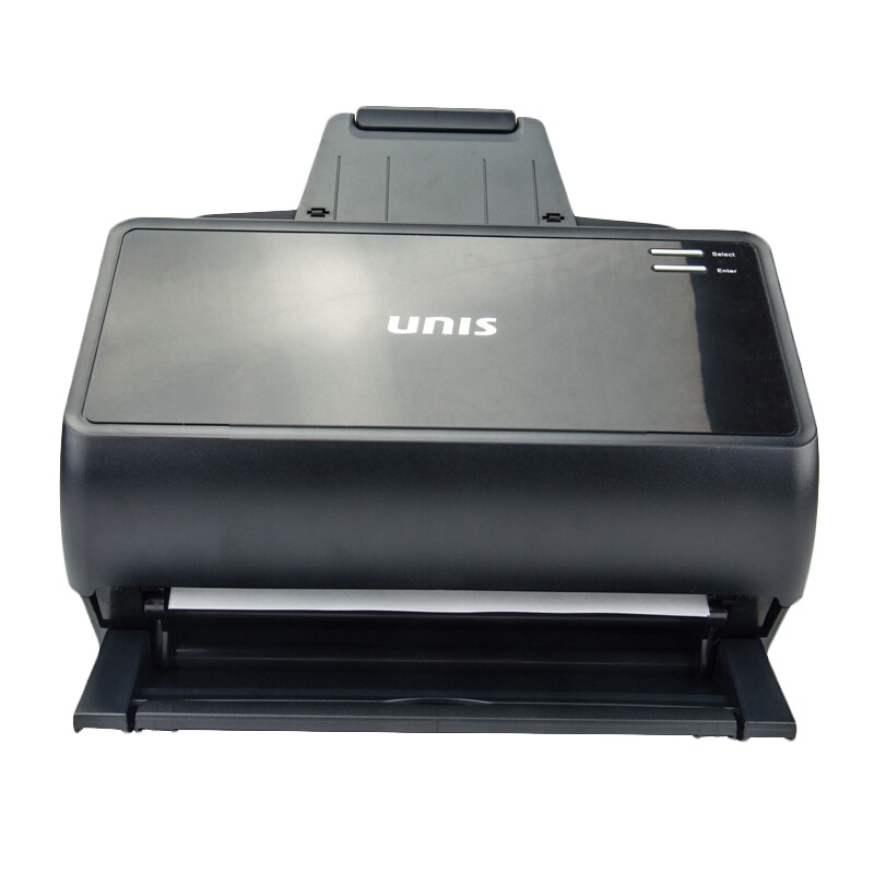 紫光 Q300 A4彩色双面高速馈纸式扫描仪 黑色 单位(件)