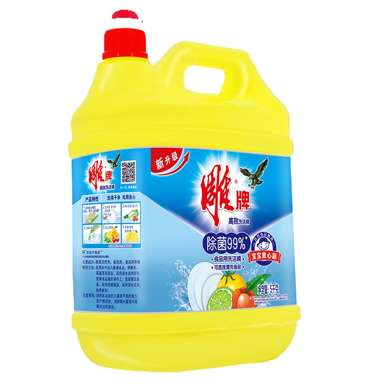 雕牌 高效洗洁精5kg (新老包装随机发货)