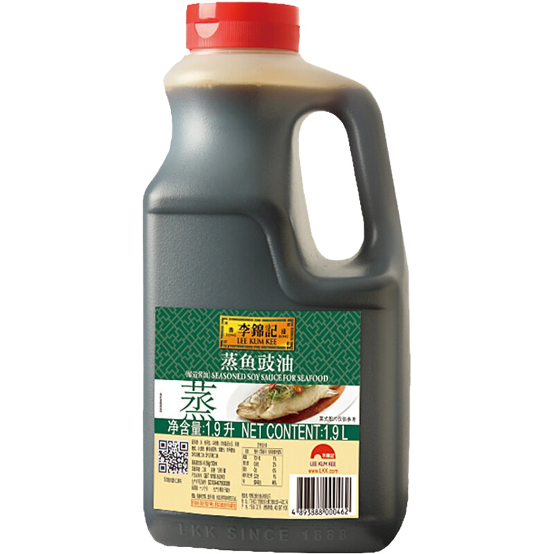 李锦记 蒸鱼豉油1.9L