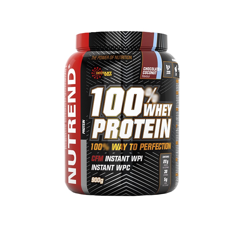 Nutrend诺特兰德乳清蛋白粉蛋白质粉健身男女蛋白营养增健肌粉2磅巧克力椰子味