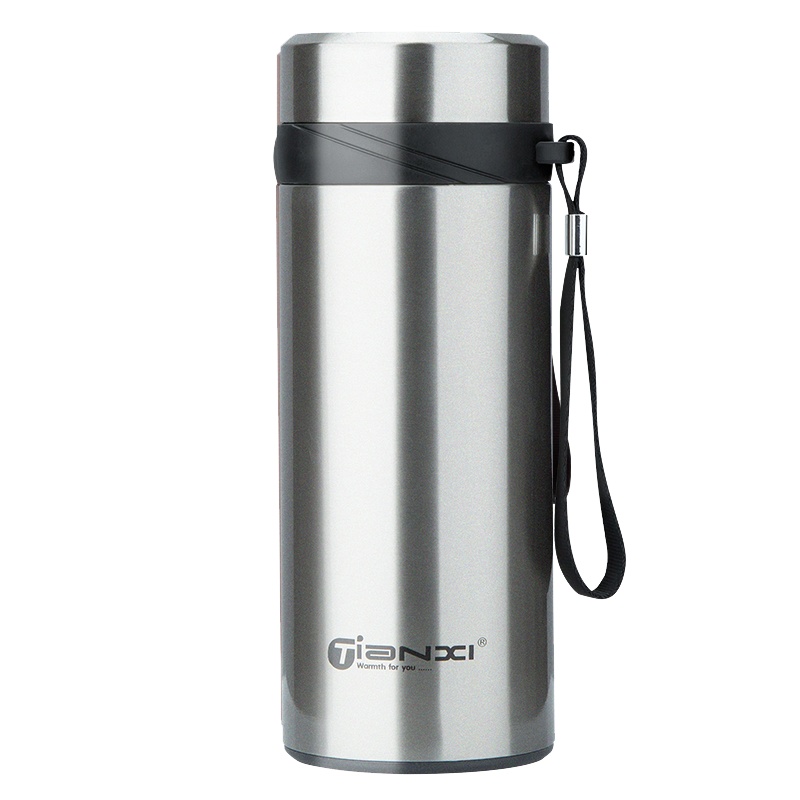 天喜保温杯大容量保温壶男暖热水瓶户外不锈钢家用车载旅行水壶带茶漏水具