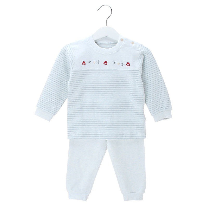 [100元2套]小马波迪婴儿内衣套装秋冬季纯棉束口贴身内衣秋衣秋裤睡衣