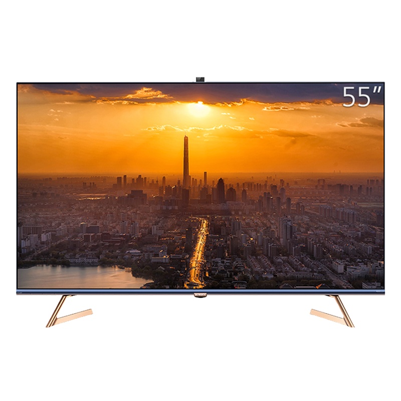 创维(SKYWORTH) 55Q60 55吋悬浮边框4K HDR全面屏 杜比全景声64G大内存远场语音 声控平板电视