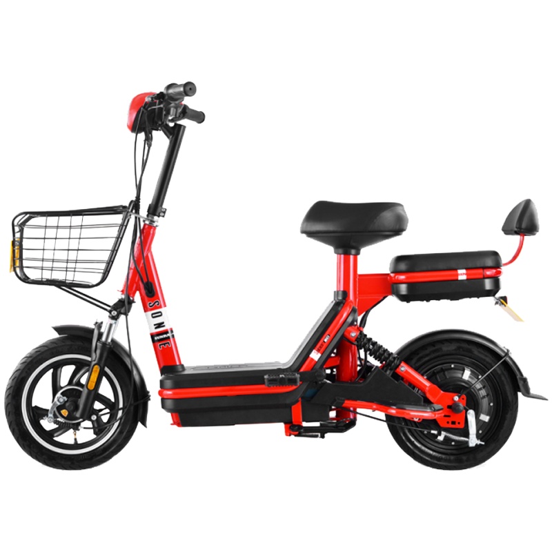 新日(Sunra)电动车 新国标小乐士电动自行车 高亮通透大灯 真空胎 成人电瓶车 男女式中小型助力踏板车轻便迷你代步车