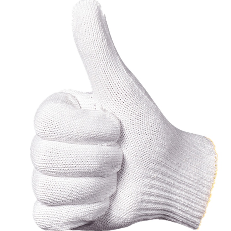 苏识 S-S022 线手套劳保手套棉纱手套耐磨耐用10付(计价单位:付)白