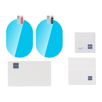 洛克（ROCK）后视镜防雨贴膜侧窗防雨贴膜反光镜防雨膜汽车侧窗防雨水防雾贴膜倒车镜防水膜车窗2片装