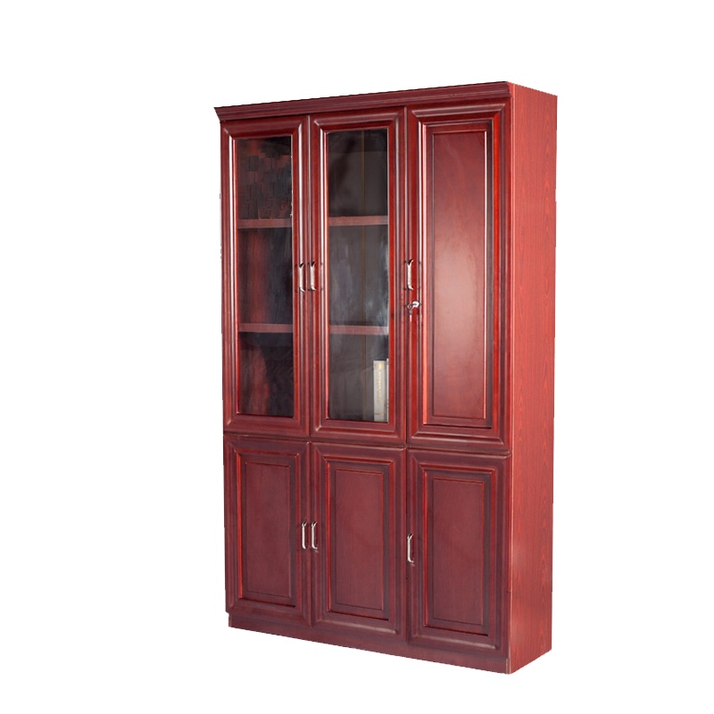 卡里鳄三门书房资料柜KLE—LZG02自由组合现代书橱