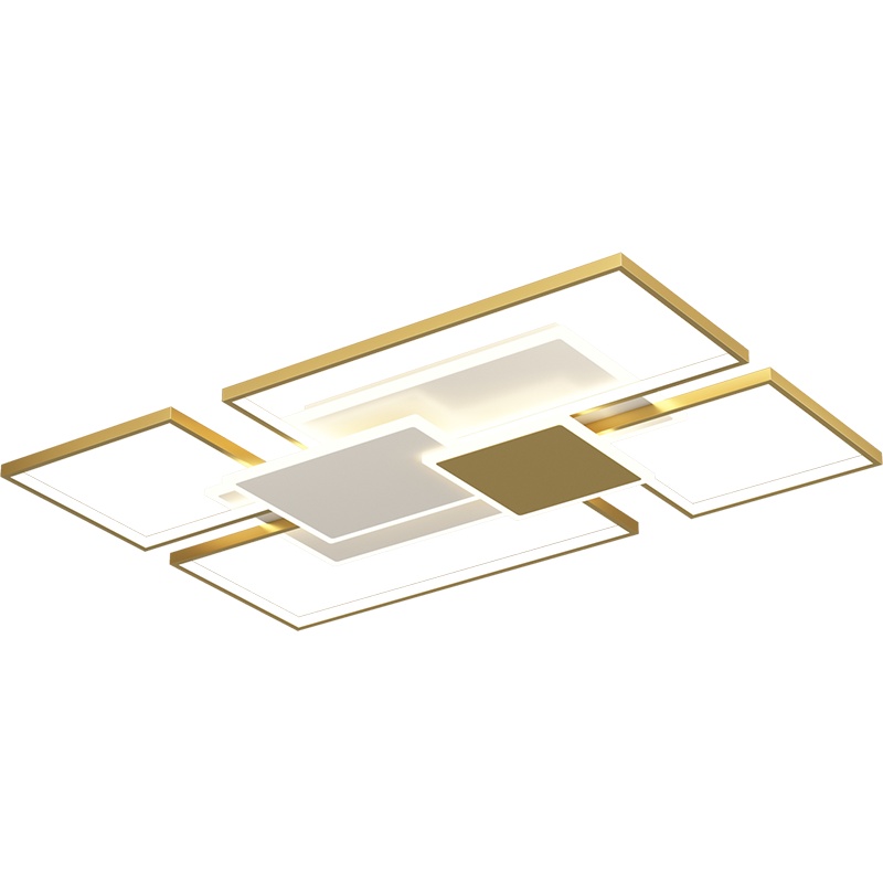 七只蚂蚁2021北欧LED卧室吸顶灯客厅灯客厅灯年新款简约现代大气方形led吸顶灯卧室灯北欧餐厅灯具JH-X8163