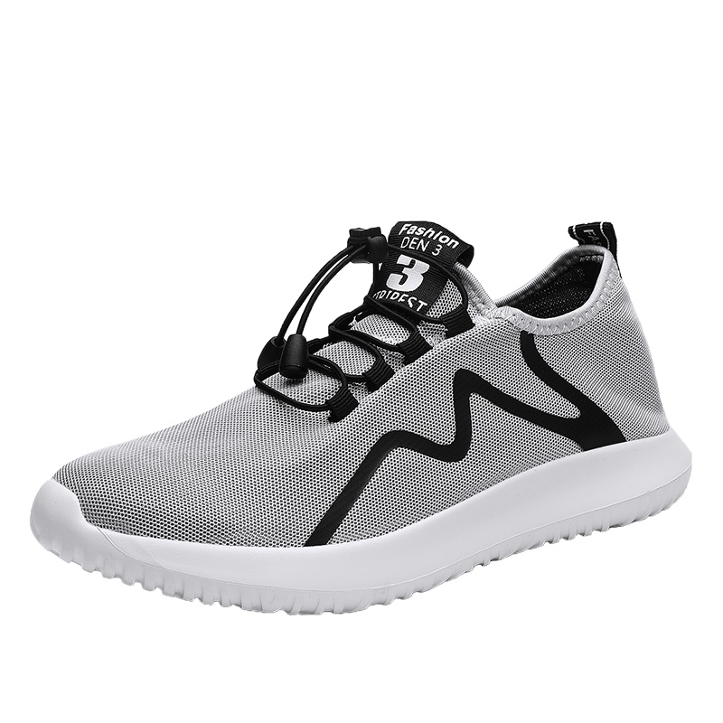 博迈伦网面透气男鞋夏季男士懒人鞋男驾车鞋男士鞋子休闲鞋YM-Y300