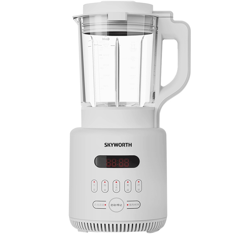 创维(SKYWORTH)P24加热家用豆浆机多功能绞肉机全自动果汁机 智能预约