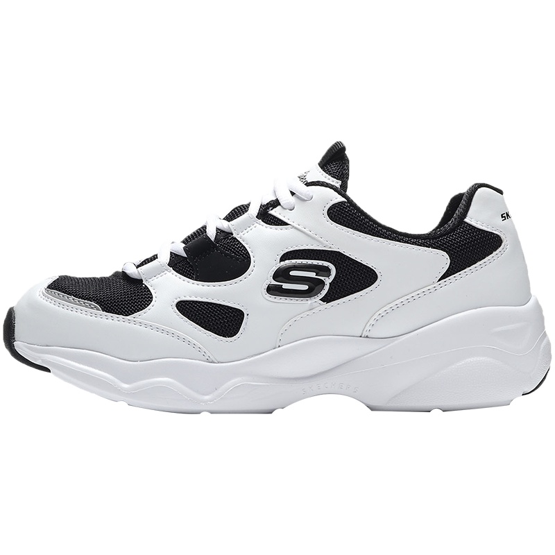 斯凯奇 Skechers D'LITES系列 熊猫鞋 女子休闲鞋 88888364-WBK