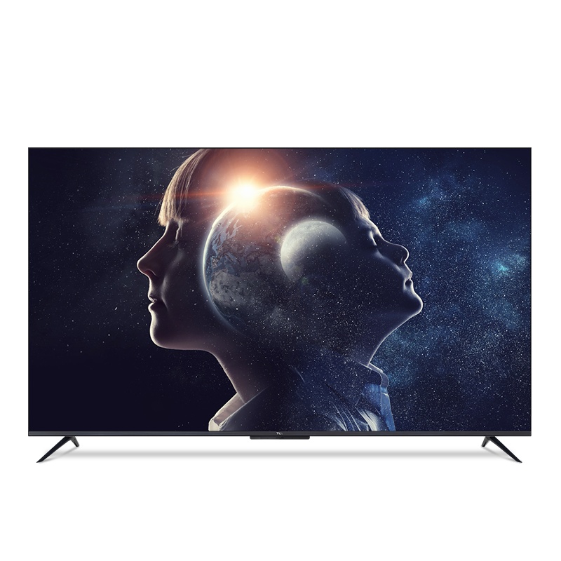 TCL电视 75D9 75英寸 智能4K超薄高清LED彩电 金属边框HDR护眼 网络远场语音平板电视 金色