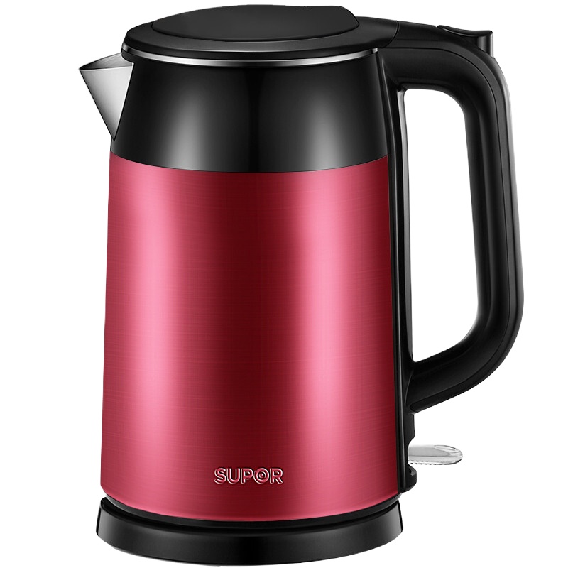苏泊尔（SUPOR）SWF17S28A电水壶304不锈钢 1.7L
