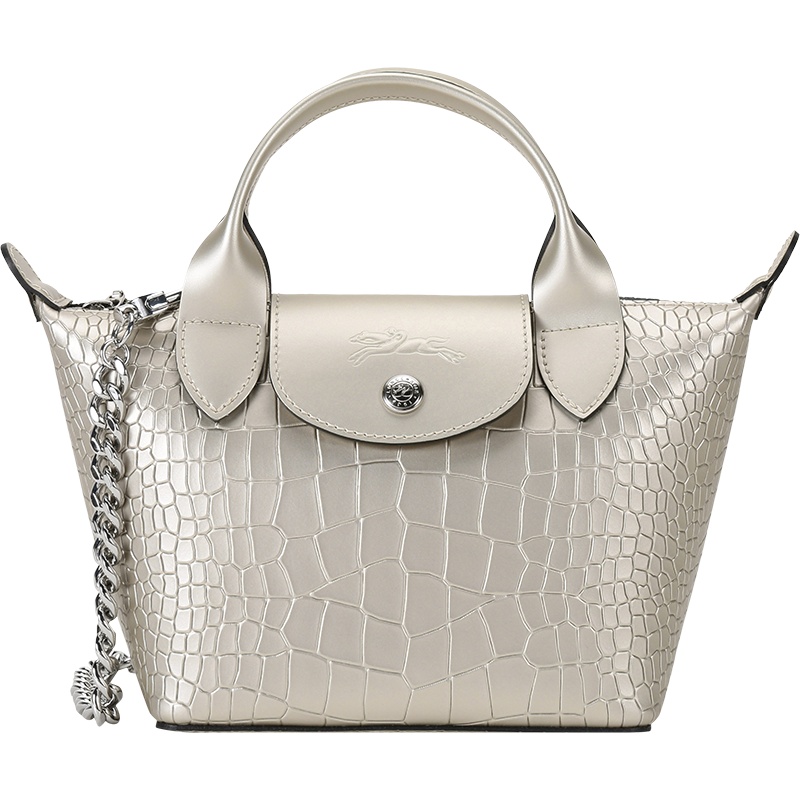 LONGCHAMP 珑骧 女士 皮革手提包饺子包 1500 HPI