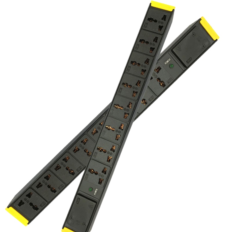 PDU机柜插座 服务器插排插板 8位带开关10A