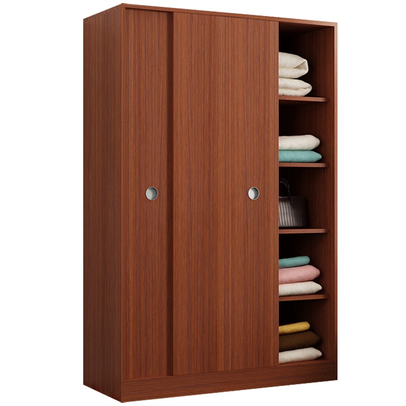 皇室美居 衣物柜 120*180*50 柚木色 2门 柚木色