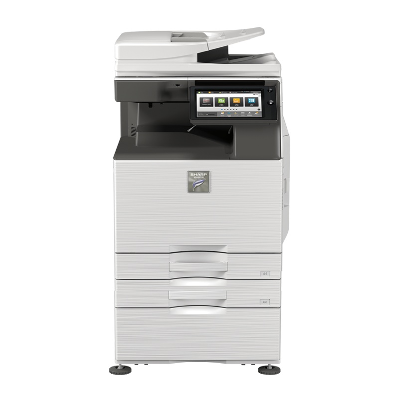 夏普(sharp)MX-B6053R黑白A3激光打印机复印机数码复合机a3a4多功能打印复印扫描一体机(标配含双面输稿器加一层纸盒)