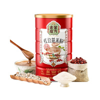 老金磨方 红豆薏米粉600g现磨薏仁五谷杂粮粥冲泡即食营养代餐