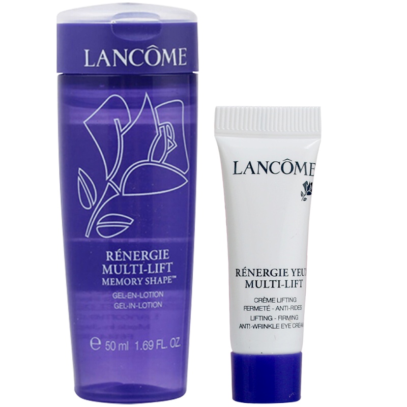 兰蔻(LANCOME)塑颜修护眼霜3ml+兰蔻塑颜修护凝露水50ml
