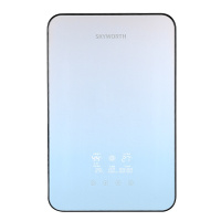创维(Skyworth) 即热式电热水器小型家用触控速热恒温变频大功率7000W卫生间淋浴神器D802幻彩色(提供安装)