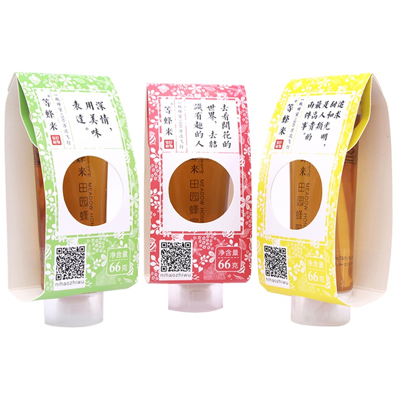 等蜂来田园蜜66g×3 便携装成熟小蜜