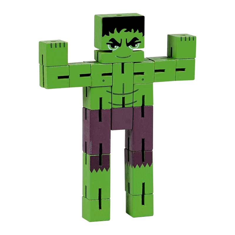 木玩世家漫威木制魔方人偶