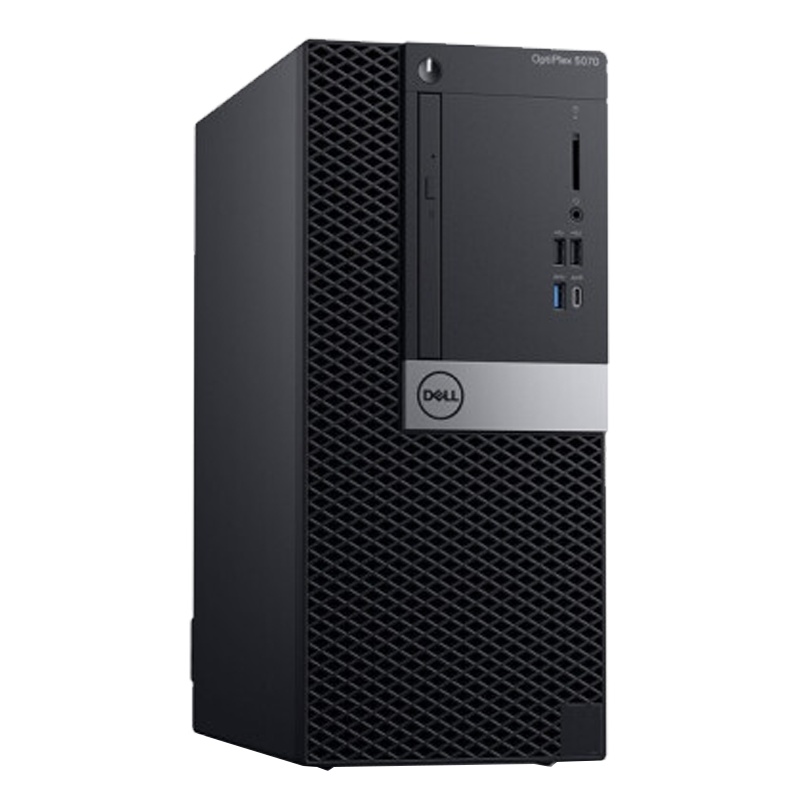 戴尔(DELL)OptiPlex5070MT 商用台式电脑主机(i5-9500 4GB 1TB+128G固 DVDRW 2G独显 Win10H)商用办公 家用娱乐 性价比机
