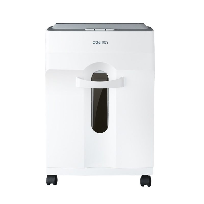 得力deli 9920碎纸机办公家用静音电动文件碎纸机碎纸碎钉书针 大型纸张粉碎机 14L碎纸机