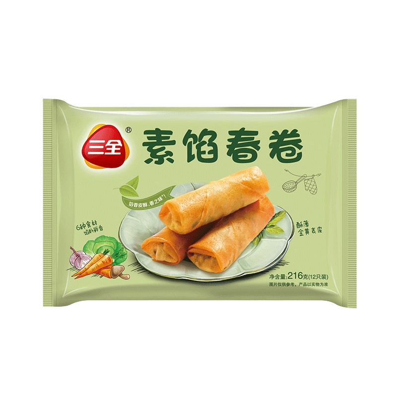 三全素春卷216g