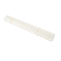 得力(deli)3832 5.0mm装订铆管100支/盒5.0mm*500mm装订铆管热熔胶管 尼龙管塑料管 装订管