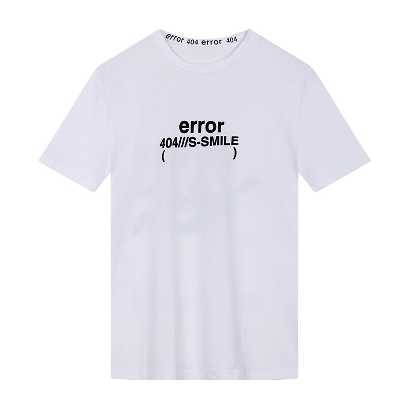 马克华菲官方旗舰店男装夏季休闲T恤短袖潮男女同款图案刺绣半袖