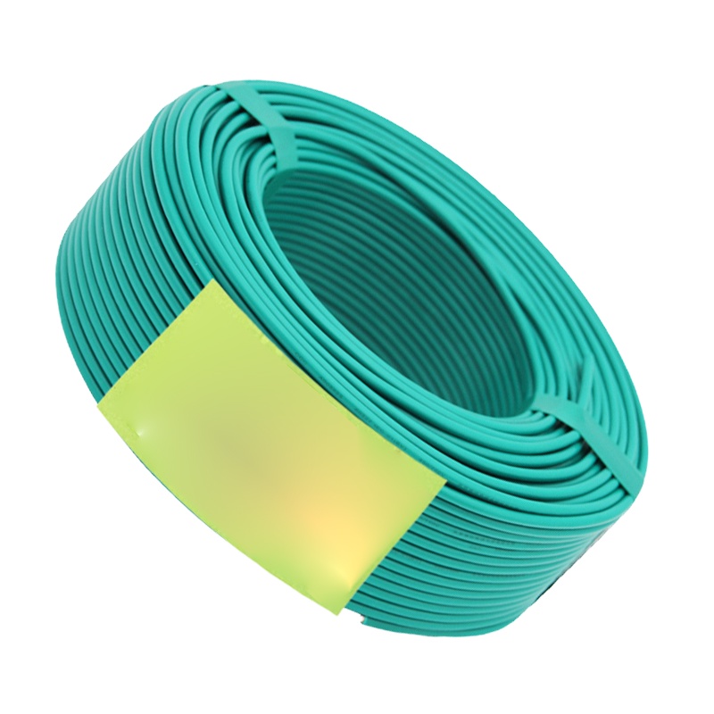 大通轩恒 铜芯聚氯乙烯绝缘电线 BV-6 绿色 100米/盘(单位:盘)