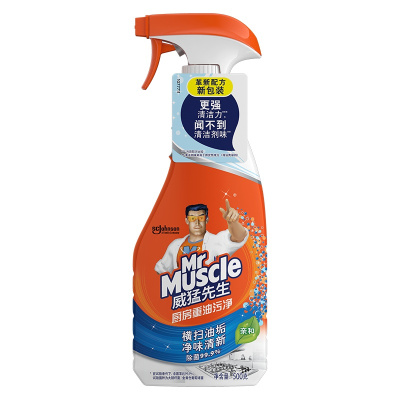 威猛先生 厨房重油污净 500g 除菌 油污净 强效去油渍污垢 厨房清洁剂