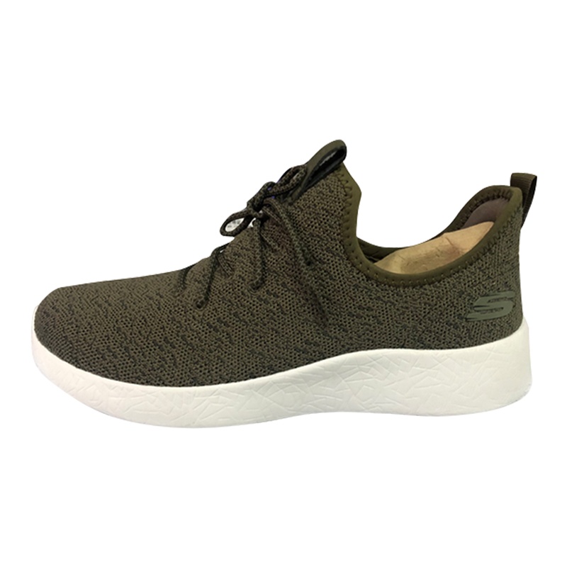 Skechers/斯凯奇男子一脚套懒人鞋轻便透气网布休闲运动鞋666055