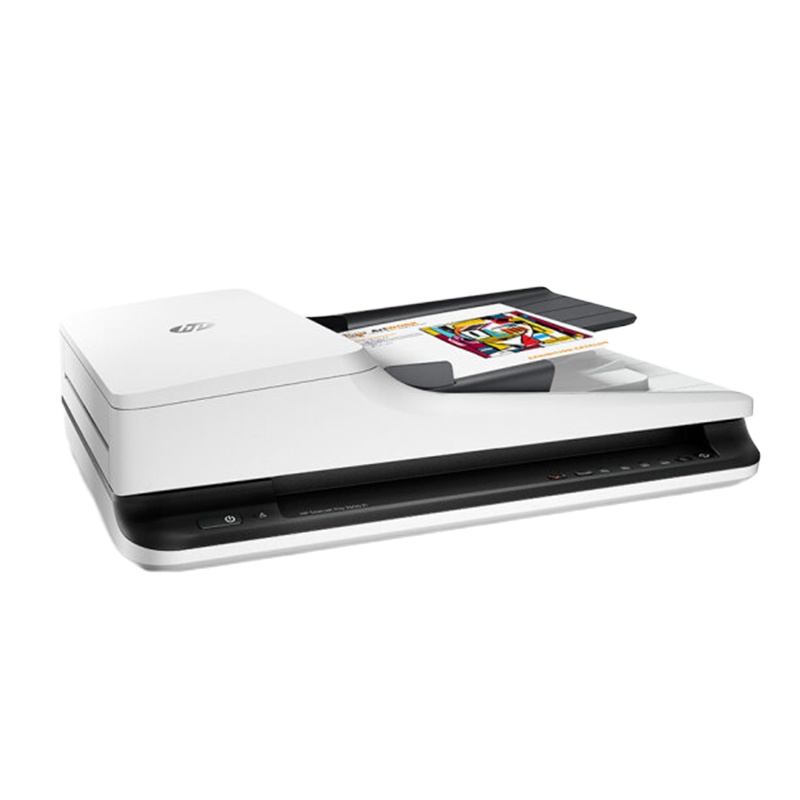 惠普(HP)ScanJet Pro 2500 f1 平板+馈纸式扫描仪 一年原厂服务