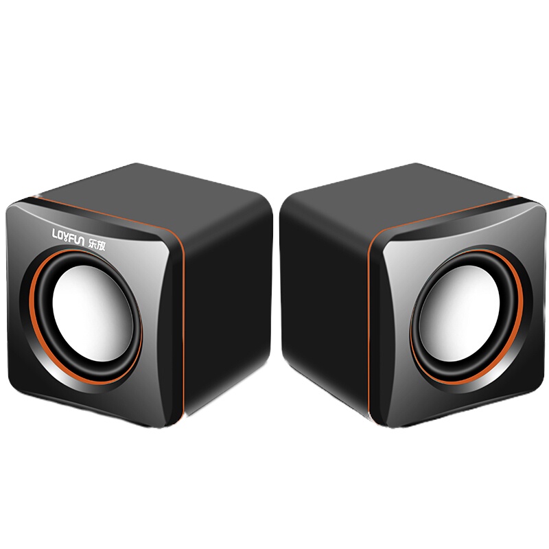 LF-701 音响 2.0声道USB电脑便携式多媒体迷你小音箱 笔记本桌面有线mini低音炮 支付收