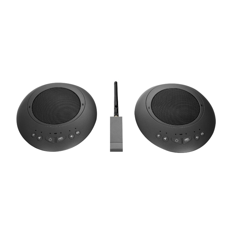 酷彩(CoolColor)级联全向麦克风会议音频视频会议桌面扬声器无线蓝牙降噪消回音usb免驱(适用于10-30人)