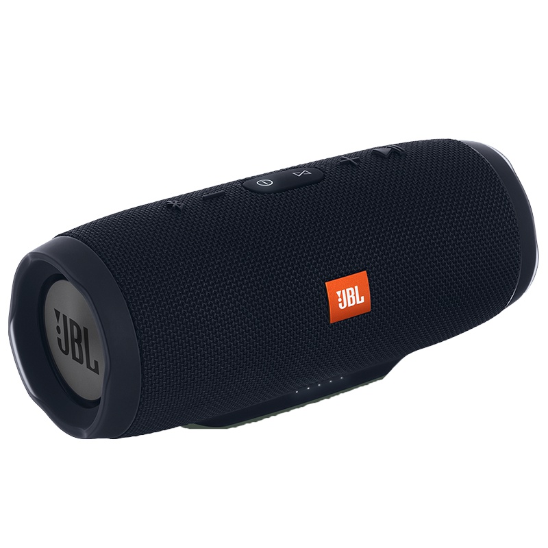 JBL CHARGE3 音乐冲击波三代 便携式蓝牙音箱 低音炮 户外迷你音箱 防水设计 桌面音响 爵士黑