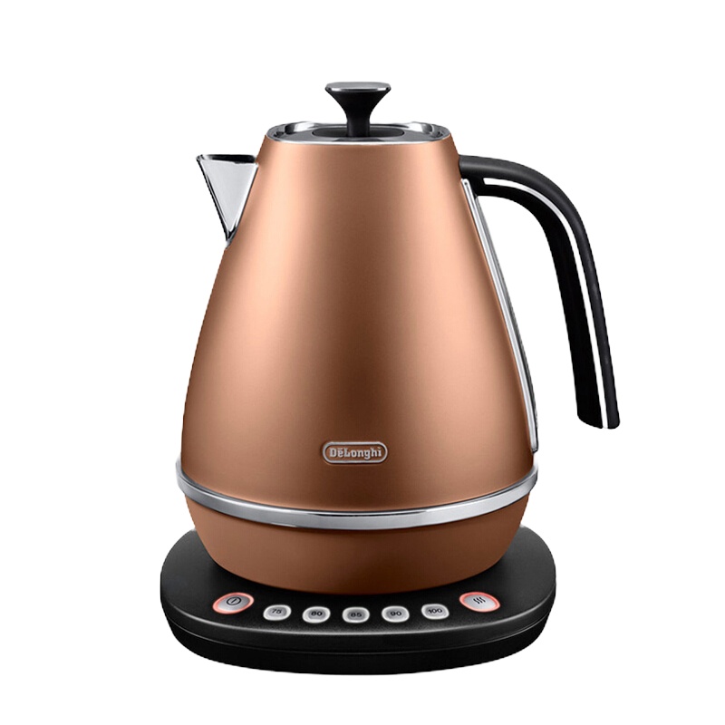 德龙(Delonghi)KBOV2001.BG电水壶 自动断电大功率电水壶 奶油白 304不锈钢材质 单个装