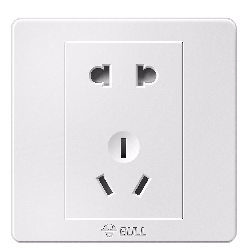 五孔插座开关面板 86型10A正5孔 G07z223