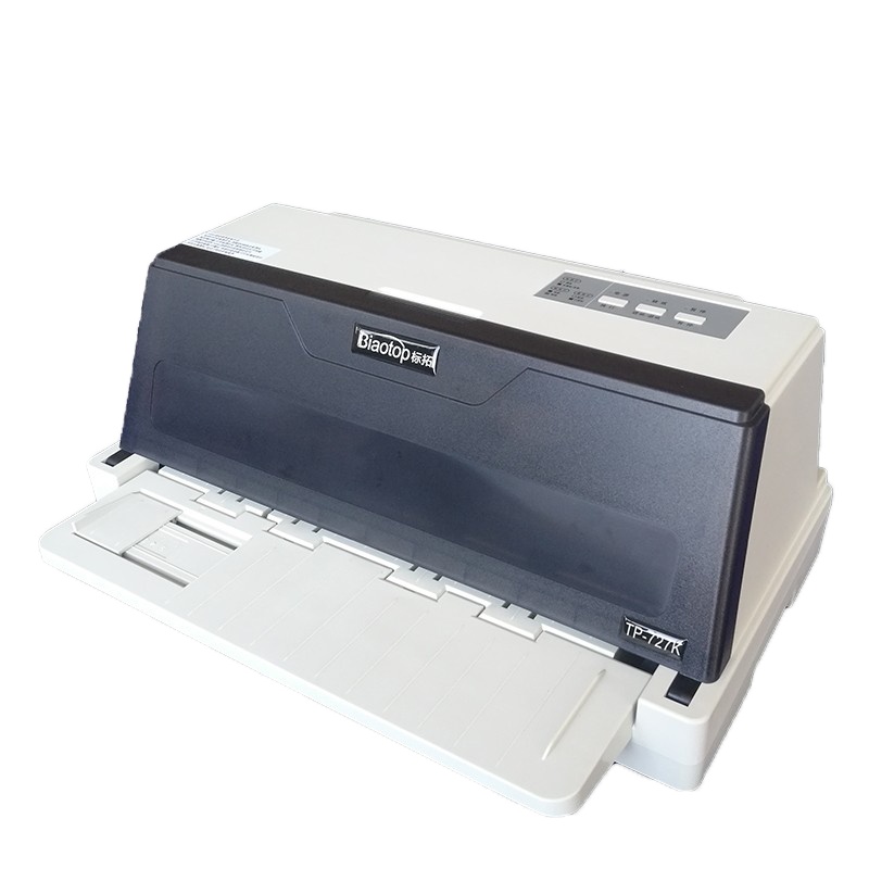 标拓 (Biaotop) TP-727K 发票打印机平推前进纸票据进出库单三联单针式打印机