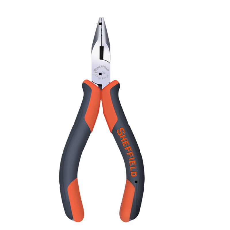钢盾 双色柄迷你钢丝钳 S035043