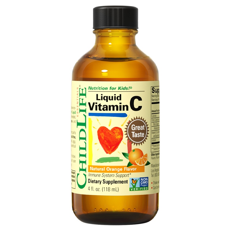 童年时光维生素c 儿童vc 婴幼儿营养素宝宝维C液体 儿童维C活力营养液 VC儿童 美国进口118ml